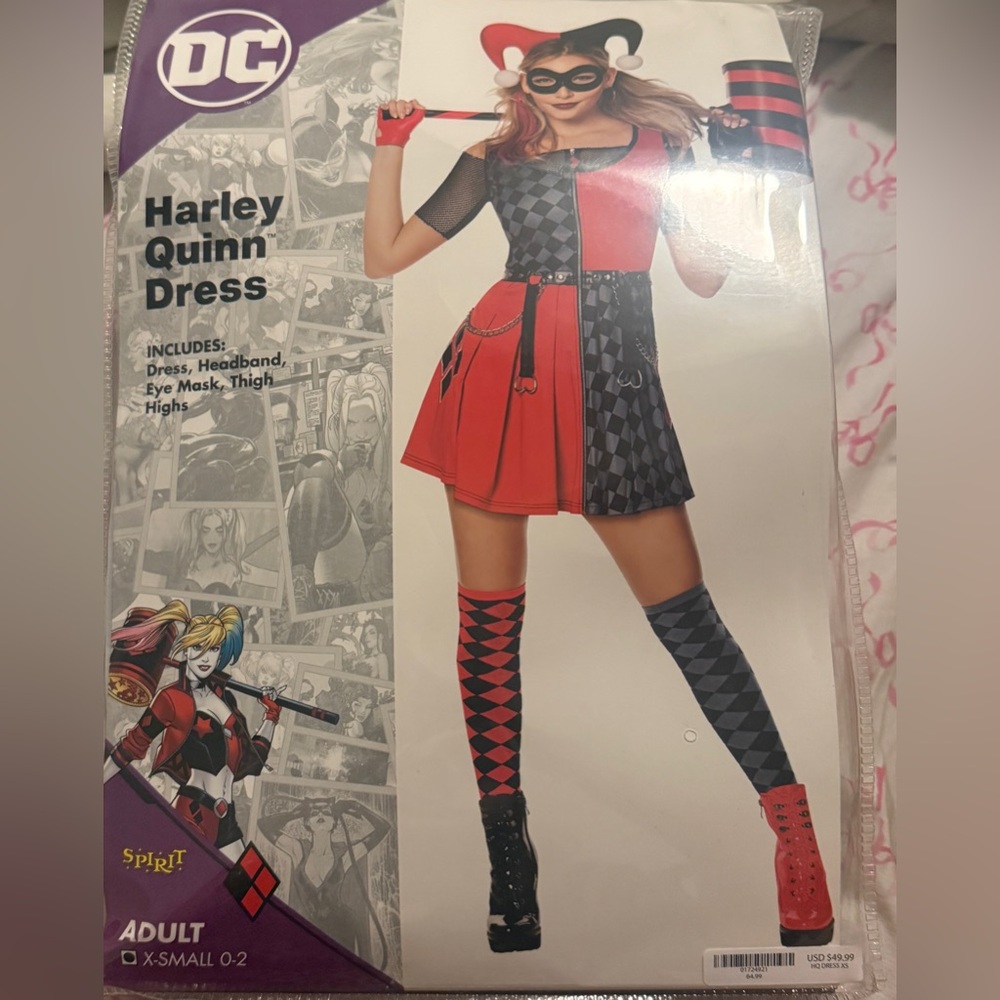 Spirit Red and Black Costume Dress